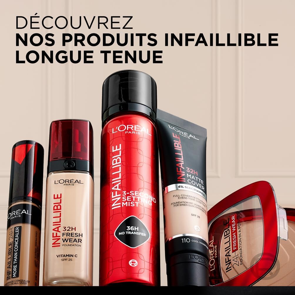 L’Oréal Paris Infaillible 24H Fresh Wear – Poudre de teint couvrante 040 Cachemire - BEAUTEPRICE L’Oréal Paris Infaillible 24H Fresh Wear – Poudre de teint couvrante 040 Cachemire BEAUTEPRICE BEAUTEPRICE