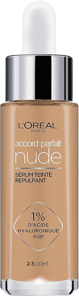 L'Oréal Paris True Match Nude Sérum Teinté 2 - 3 Light – Fond de Teint Sérum à l'Acide Hyaluronique - BEAUTEPRICE L'Oréal Paris True Match Nude Sérum Teinté 2 - 3 Light – Fond de Teint Sérum à l'Acide Hyaluronique Fond de teint L'Oréal Paris BEAUTEPRICE