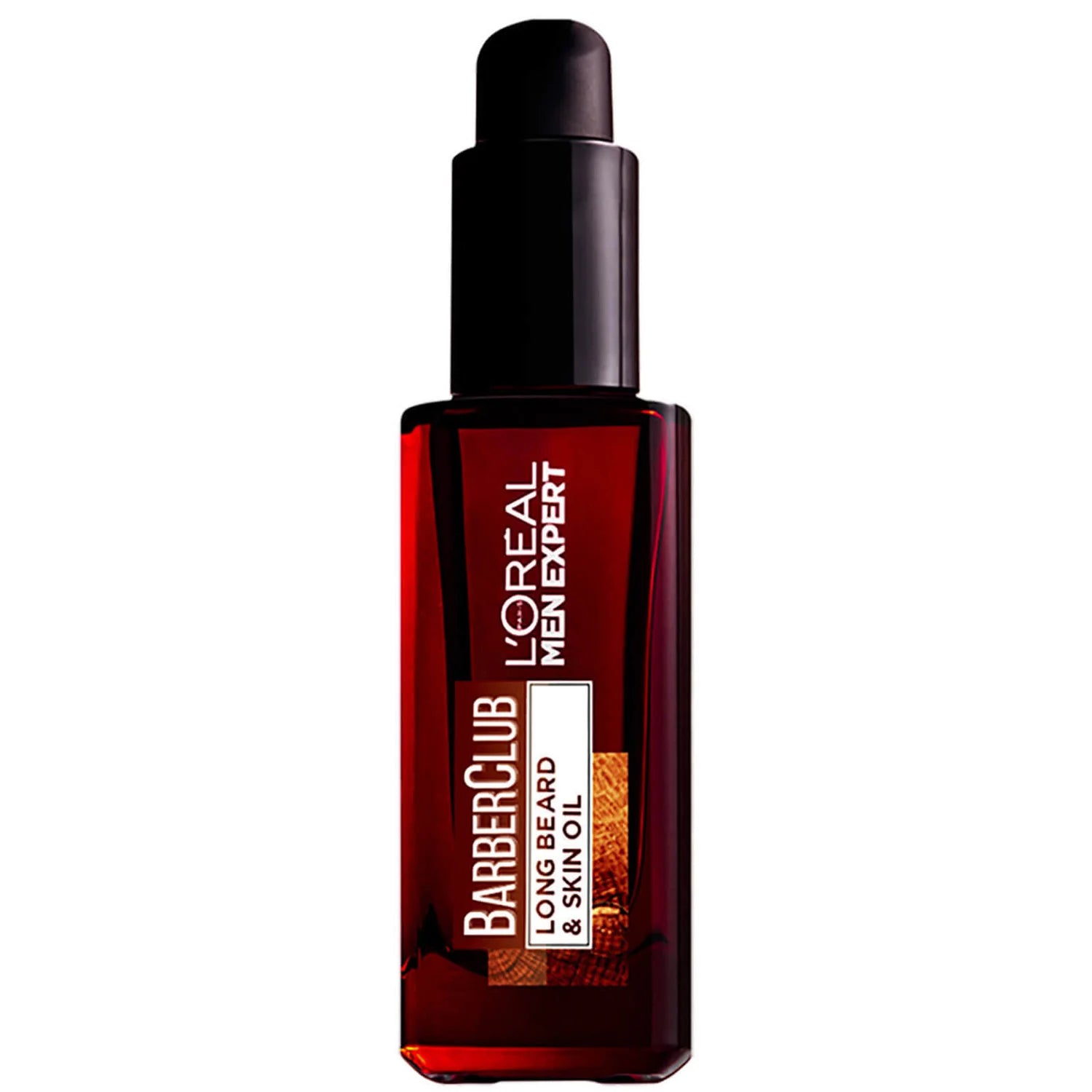 Huile Barbe Longue & Visage Homme – Bois de Cèdre – Barber Club – L’Oréal Paris L'Oréal Paris