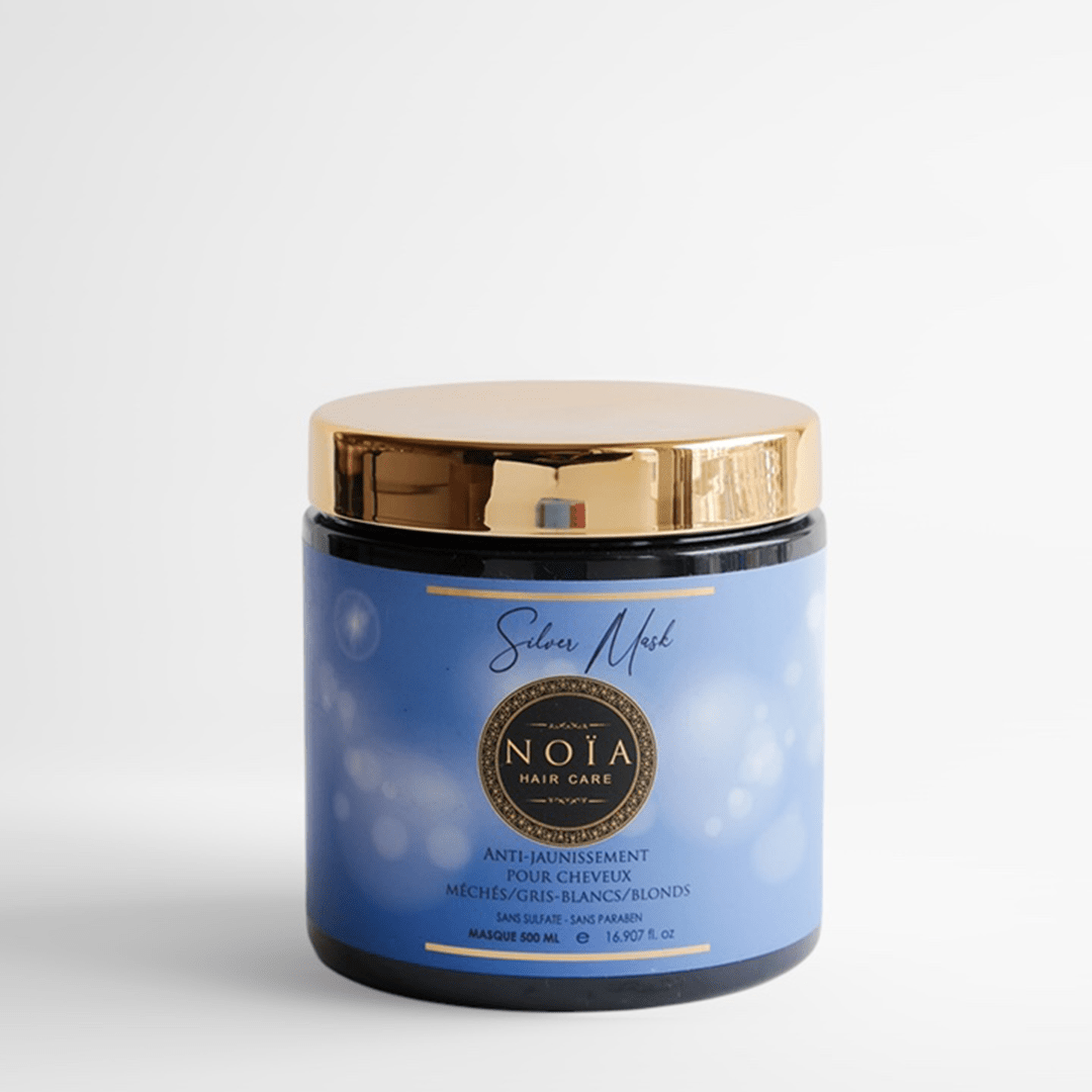 Masque Silver – Déjaunissant & Éclat Froid – Blonds, Gris & Méchés (500 ml) - BEAUTEPRICE Masque Silver – Déjaunissant & Éclat Froid – Blonds, Gris & Méchés (500 ml) masque cheveux Noiahair FR BEAUTEPRICE