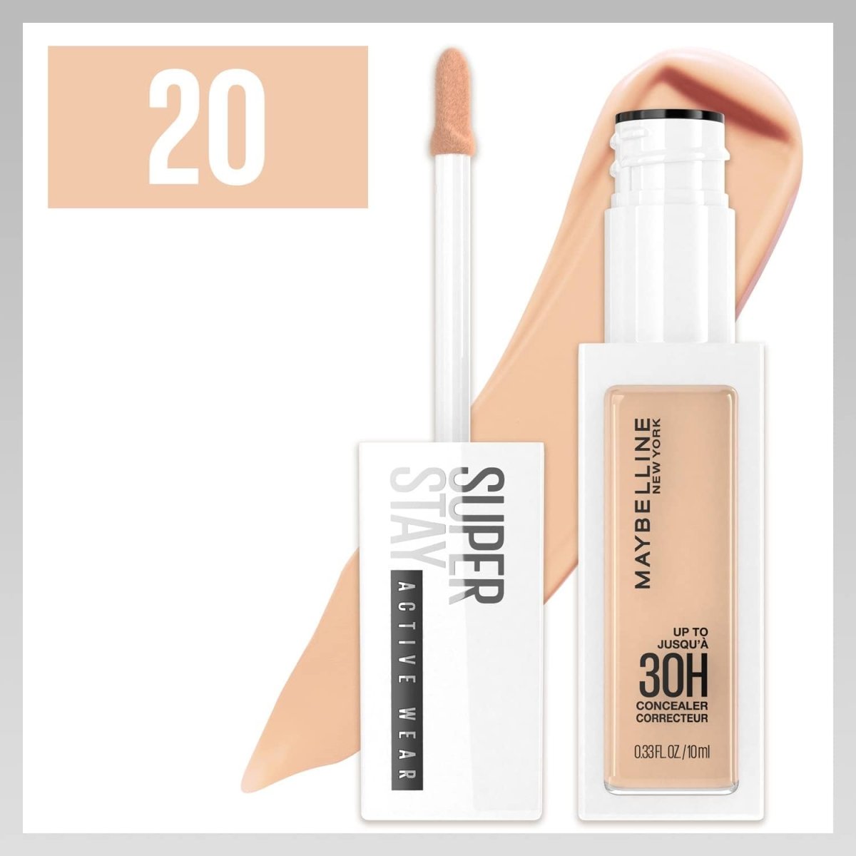 Maybelline Anti - Cernes Superstay 20 Sable - BEAUTEPRICE Maybelline Anti - Cernes Superstay 20 Sable anti - cernes - Gemey Maybelline - BEAUTEPRICE