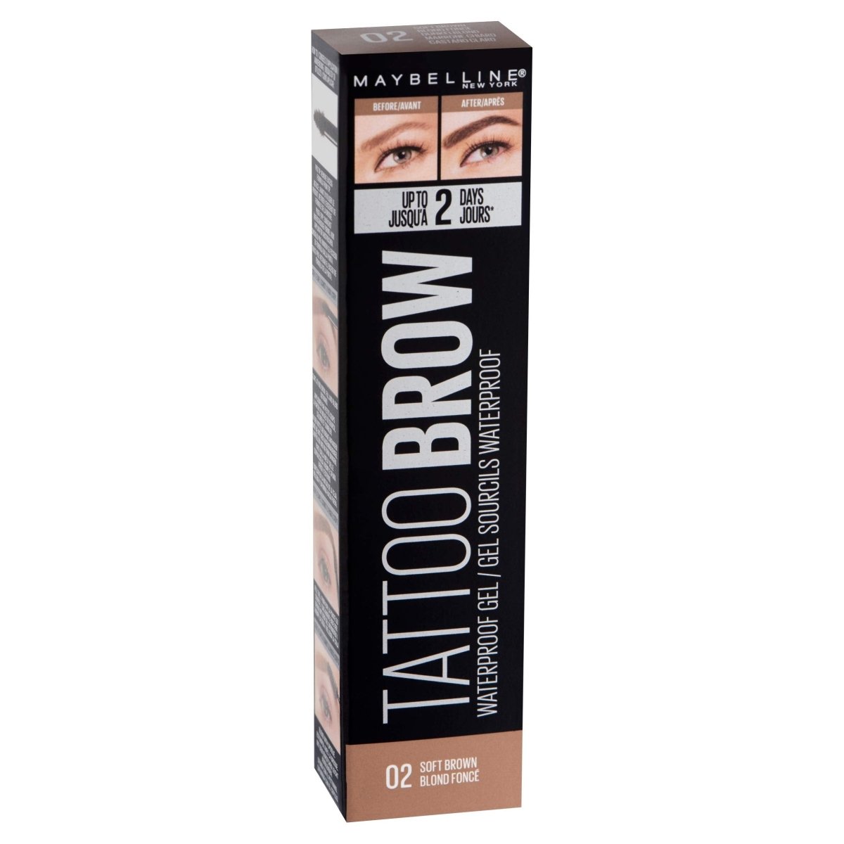 Maybelline Gel Sourcils Waterproof Tattoo Brown - 02 Soft Brown 5ml - BEAUTEPRICE Maybelline Gel Sourcils Waterproof Tattoo Brown - 02 Soft Brown 5ml Maquillage sourcils Maybelline New York BEAUTEPRICE