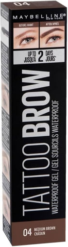 Maybelline Gel Sourcils Waterproof Tattoo Brown - 04 Medium Brown 5ml - BEAUTEPRICE Maybelline Gel Sourcils Waterproof Tattoo Brown - 04 Medium Brown 5ml Maquillage sourcils Maybelline New York BEAUTEPRICE