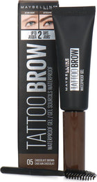 Maybelline Gel Sourcils Waterproof Tattoo Brown - 05 Châtain Chocolat 5ml - BEAUTEPRICE Maybelline Gel Sourcils Waterproof Tattoo Brown - 05 Châtain Chocolat 5ml Maquillage sourcils Maybelline New York BEAUTEPRICE