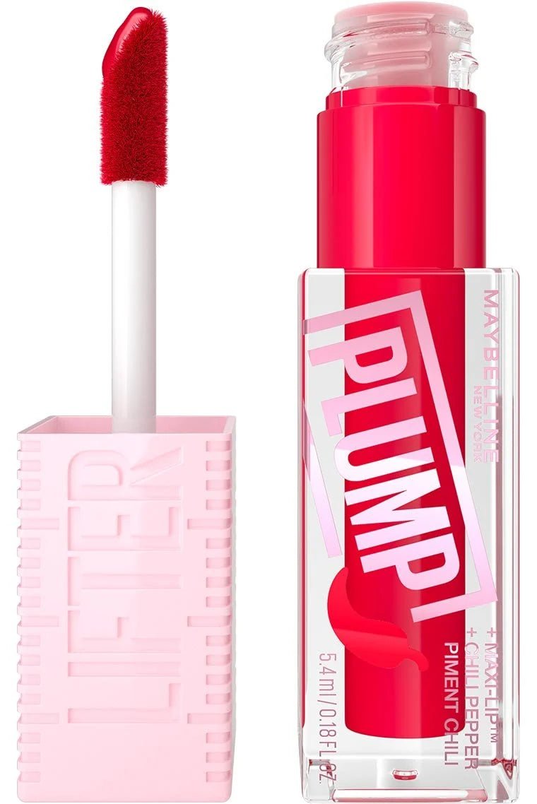 Maybelline Lifter Plump Gloss 006 Hot Chili – Gloss Repulpant Effet Volume - BEAUTEPRICE Maybelline Lifter Plump Gloss 006 Hot Chili – Gloss Repulpant Effet Volume Rouge à lèvres Maybelline New York BEAUTEPRICE