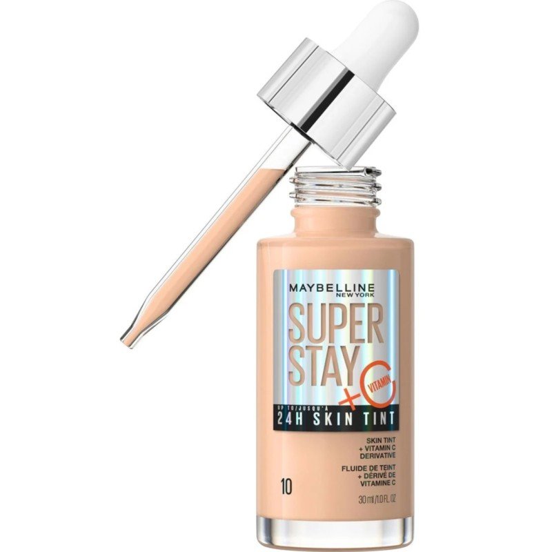 Maybelline New York SuperStay 24H Skin Tint avec Vitamine C – Fond de Teint Légère 10 - BEAUTEPRICE Maybelline New York SuperStay 24H Skin Tint avec Vitamine C – Fond de Teint Légère 10 Maybelline New York BEAUTEPRICE