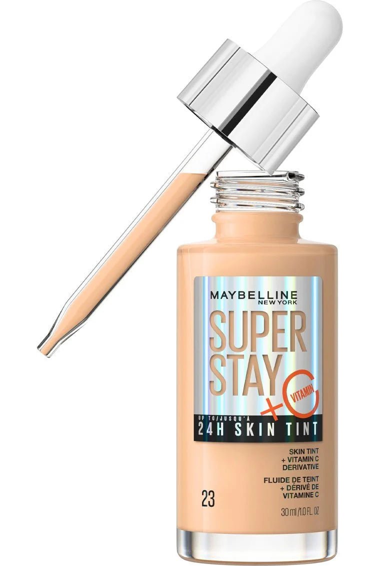Maybelline New York SuperStay 24H Skin Tint avec Vitamine C – Fond de Teint Légère 23 - BEAUTEPRICE Maybelline New York SuperStay 24H Skin Tint avec Vitamine C – Fond de Teint Légère 23 Maybelline New York BEAUTEPRICE