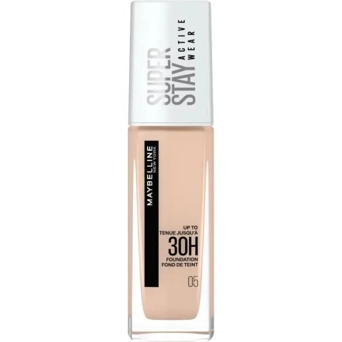 Maybelline SuperStay Active Wear 30H – Fond de teint longue tenue 05 Light Beige - BEAUTEPRICE Maybelline SuperStay Active Wear 30H – Fond de teint longue tenue 05 Light Beige BEAUTEPRICE BEAUTEPRICE