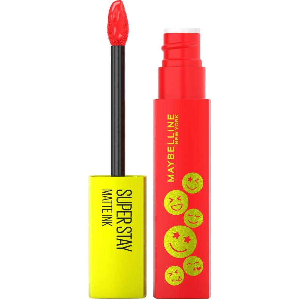 Maybelline SuperStay Matte Ink MoodMakers 445 Energized – Rouge à Lèvres Liquide Mat Longue Tenue - BEAUTEPRICE Maybelline SuperStay Matte Ink MoodMakers 445 Energized – Rouge à Lèvres Liquide Mat Longue Tenue Rouge à lèvres Maybelline New York BEAUTEPRICE