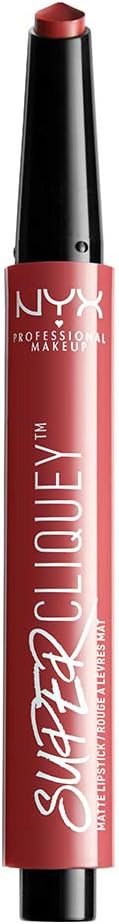NYX Super Cliquey Matte Lipstick “Oh Si Jolie” – Rouge à Lèvres Mat Format Stylo – Haute Pigmentation – Longue Tenue - BEAUTEPRICE NYX Super Cliquey Matte Lipstick “Oh Si Jolie” – Rouge à Lèvres Mat Format Stylo – Haute Pigmentation – Longue Tenue Rouge à lèvres NYX BEAUTEPRICE