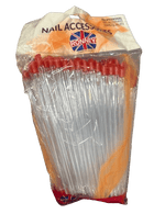 Ronney – Pousse - cuticules professionnel en plastique – Lot de 100 pièces - BEAUTEPRICE Ronney – Pousse - cuticules professionnel en plastique – Lot de 100 pièces Lot d'accessoires pour ongles Ronney BEAUTEPRICE