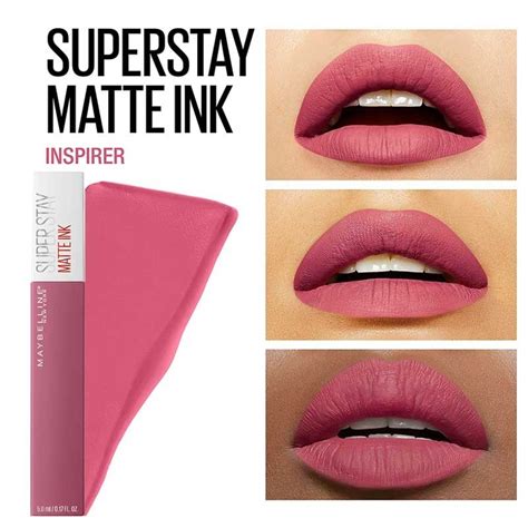 Rouge à Lèvres Liquide SuperStay Matte Ink – Teinte 125 Inspirer - BEAUTEPRICE Rouge à Lèvres Liquide SuperStay Matte Ink – Teinte 125 Inspirer BEAUTEPRICE BEAUTEPRICE