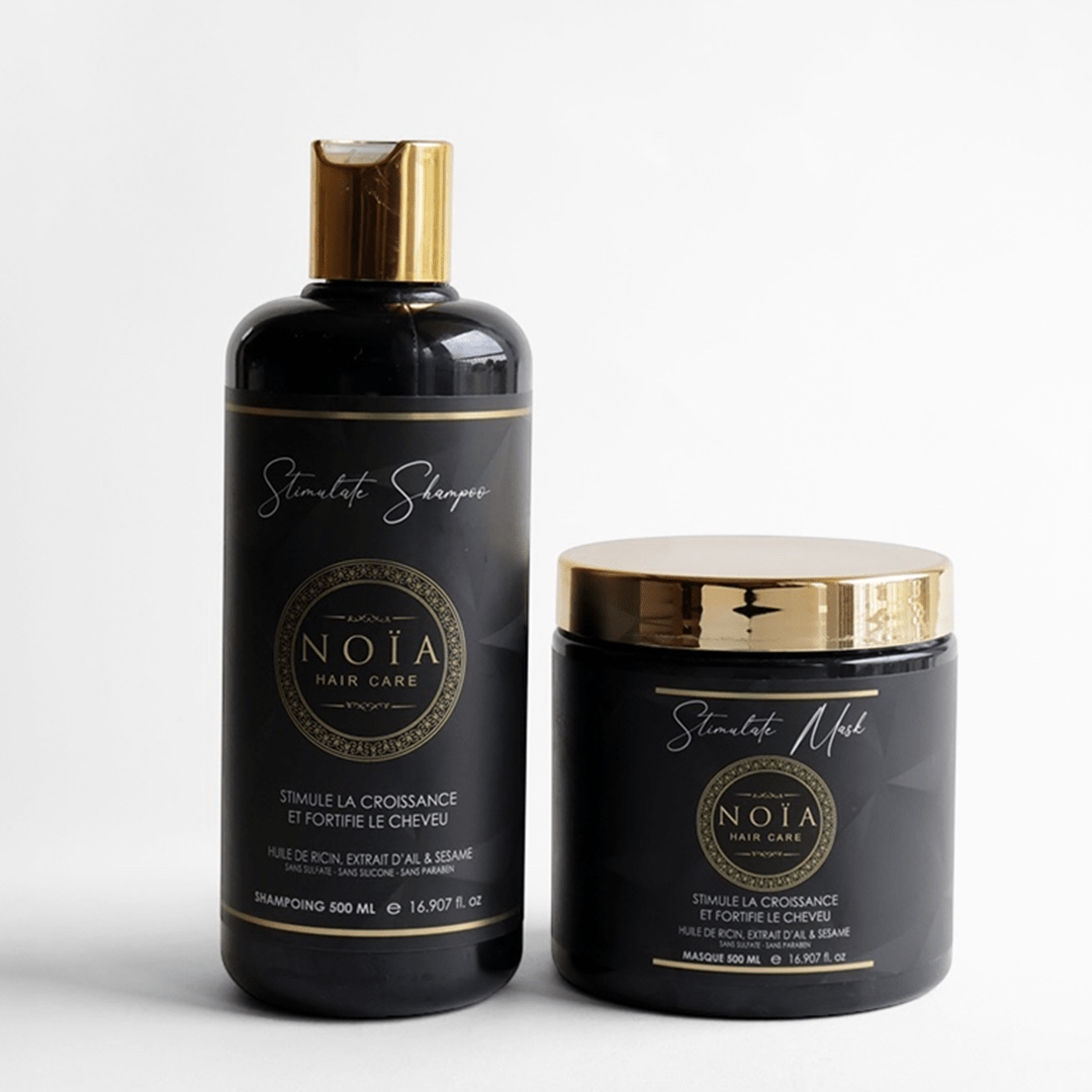 Routine Capillaire DUO Stimulate – Huile de Ricin – Pousse & Fortification - BEAUTEPRICE Routine Capillaire DUO Stimulate – Huile de Ricin – Pousse & Fortification Routine Capillaire (Duo) Noiahair FR BEAUTEPRICE