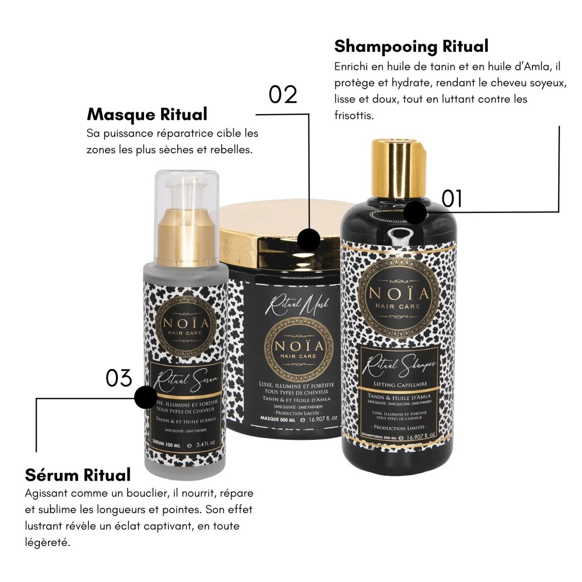 Routine Capillaire TRIO Ritual – Tanin & Amla – Lissage & Discipline - BEAUTEPRICE Routine Capillaire TRIO Ritual – Tanin & Amla – Lissage & Discipline Routine Capillaire (Trio) Noiahair FR BEAUTEPRICE