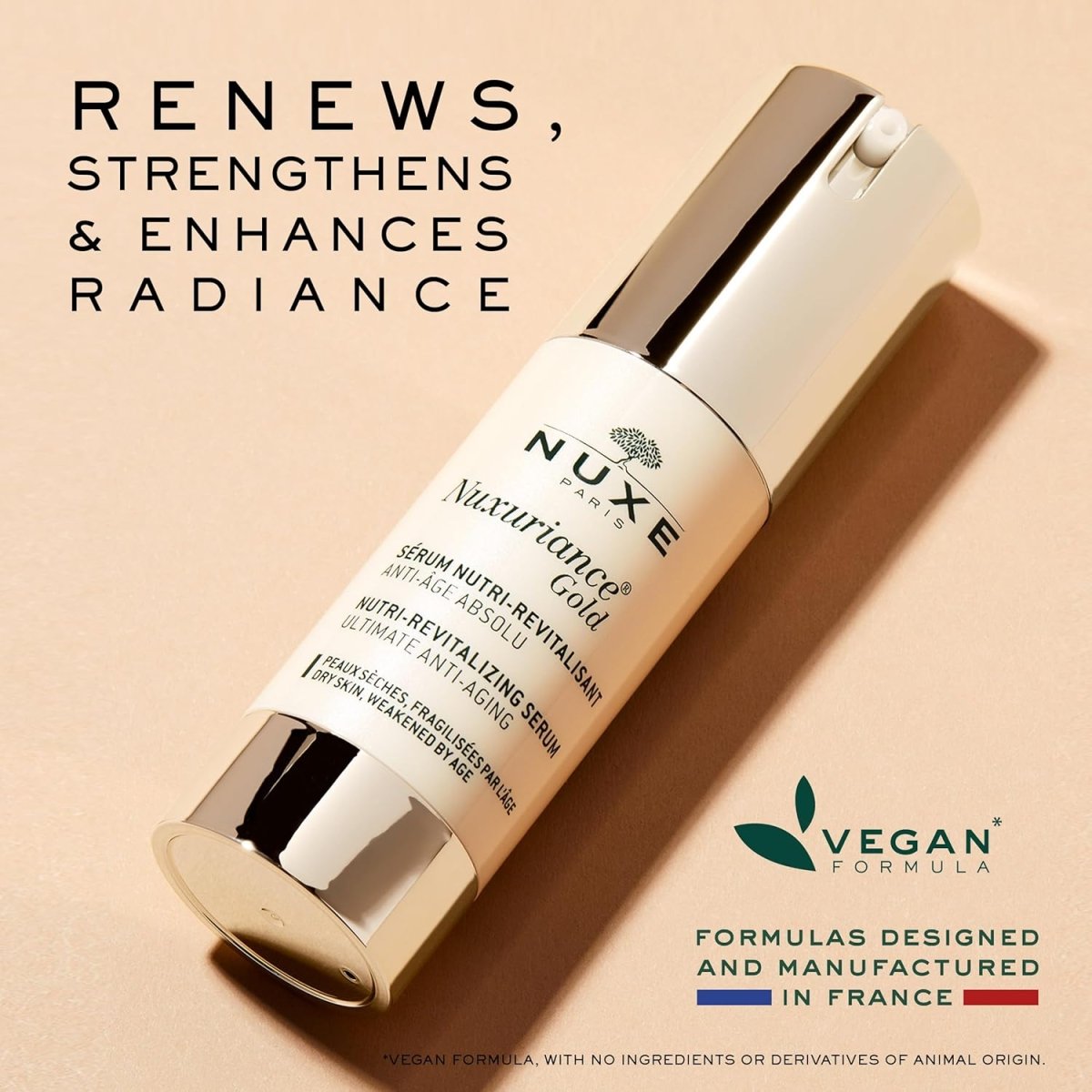 Sérum Nutri Revitalisant Anti Age Absolu - Peaux Sèches Fragilisées - 30ml - BEAUTEPRICE Sérum Nutri Revitalisant Anti Age Absolu - Peaux Sèches Fragilisées - 30ml SKINCARE NUXE PARIS BEAUTEPRICE
