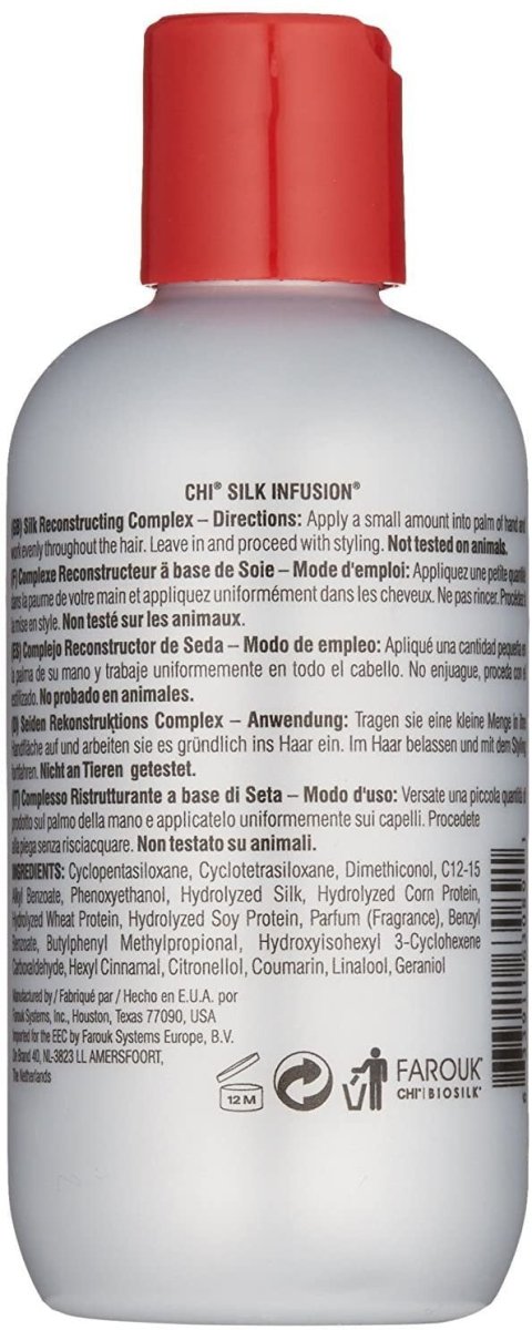 Soin Silk Infusion Infra 177ml - CHI - BEAUTEPRICE Soin Silk Infusion Infra 177ml - CHI CHI BEAUTEPRICE