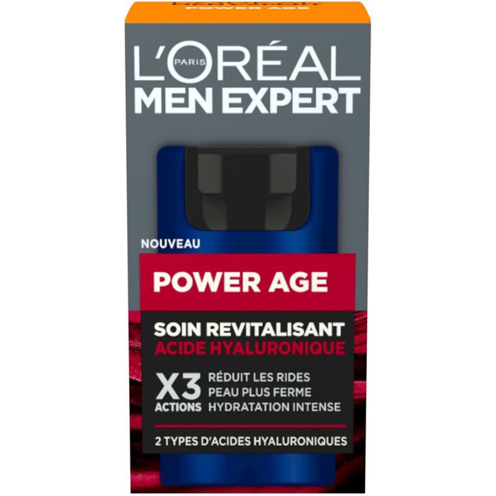 Soin Visage Homme Revitalisant à l’Acide Hyaluronique – Hydratation Intense - BEAUTEPRICE Soin Visage Homme Revitalisant à l’Acide Hyaluronique – Hydratation Intense Soin visage & yeux L'Oréal Paris BEAUTEPRICE