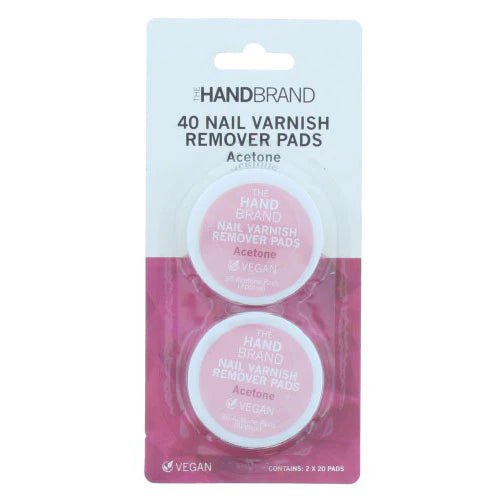 The Hand Brand – 40 Pads dissolvants vernis à ongles à l’acétone - BEAUTEPRICE The Hand Brand – 40 Pads dissolvants vernis à ongles à l’acétone Dissolvant vernis à ongle The Hand Brand BEAUTEPRICE