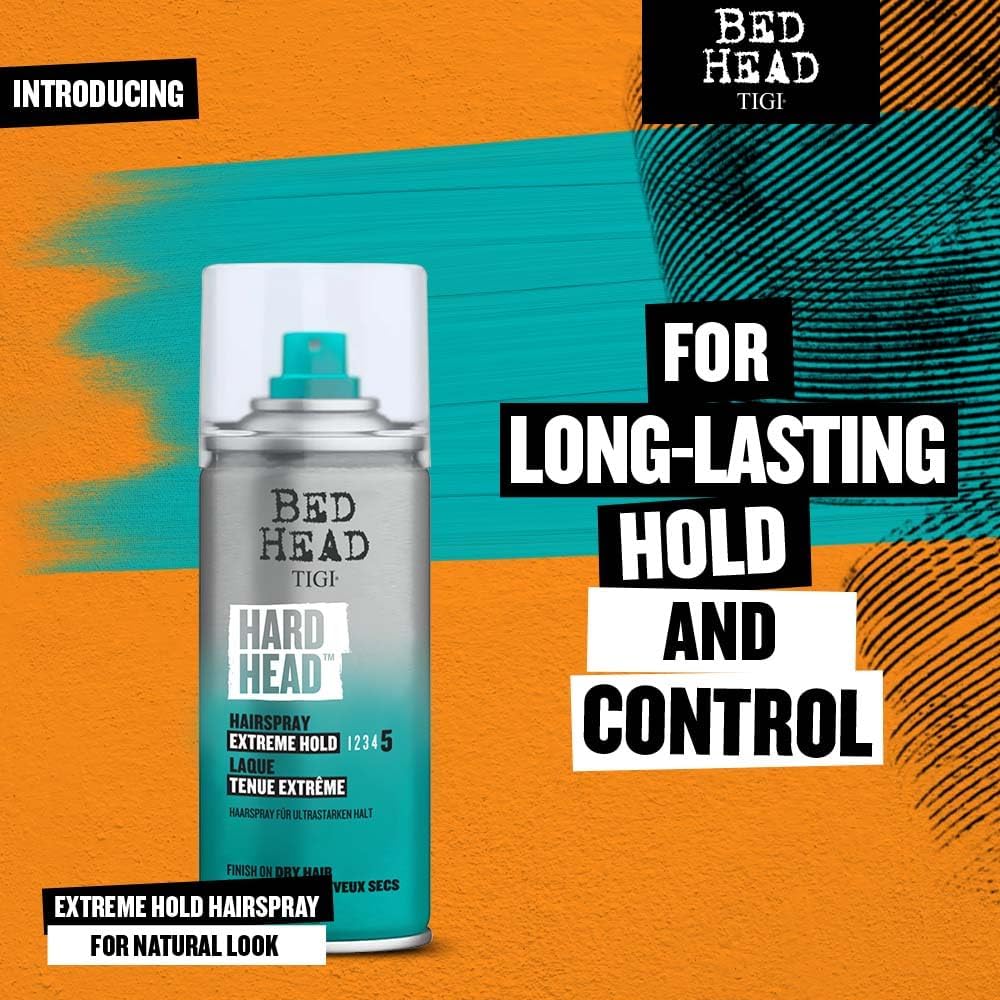 TIGI Laque Hard Head Extreme Hold 100ml - BEAUTEPRICE TIGI Laque Hard Head Extreme Hold 100ml laque Tigi BEAUTEPRICE