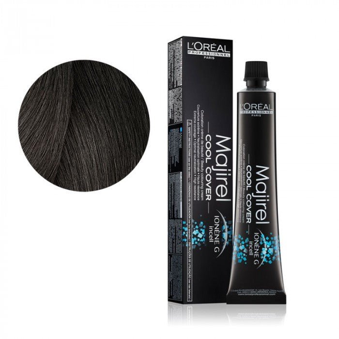 Coloration Majirel Cool Cover N°5 Chatain Clair 50 ML - BEAUTEPRICE Coloration Majirel Cool Cover N°5 Chatain Clair 50 ML L'Oréal Professionnel BEAUTEPRICE