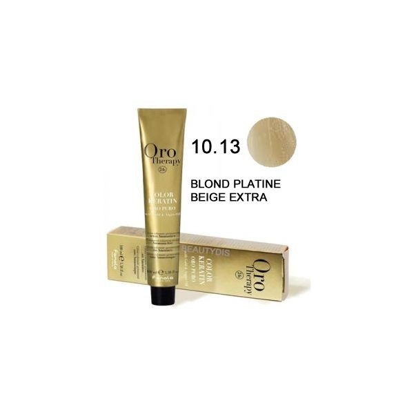 Coloration Oro thérapy n°10.13 extra Blond platine beige extra - BEAUTEPRICE Coloration Oro thérapy n°10.13 extra Blond platine beige extra Oro Therapy BEAUTEPRICE