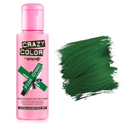 Coloration temporaire Crazy Color Pine green 46 - BEAUTEPRICE Coloration temporaire Crazy Color Pine green 46 Crazy Color BEAUTEPRICE
