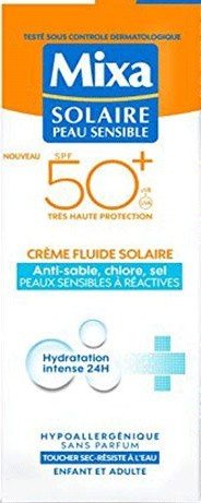 Crème Solaire Protection Réactives SPF50+ MIXA - BEAUTEPRICE Crème Solaire Protection Réactives SPF50+ MIXA MIXA BEAUTEPRICE
