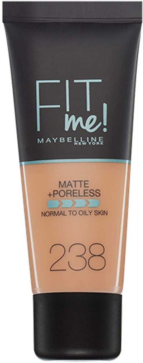 FOND DE TEINTFIT ME MATTE & PORELESS 238-RICH TAN - BEAUTEPRICE FOND DE TEINTFIT ME MATTE & PORELESS 238-RICH TAN - Gemey Maybelline - BEAUTEPRICE