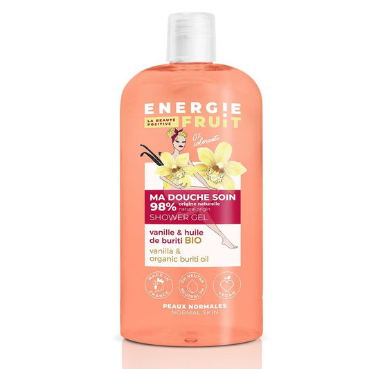 Gel douche pH Neutre Vanille & Huile de Buriti bio - BEAUTEPRICE Gel douche pH Neutre Vanille & Huile de Buriti bio Energy Fruit BEAUTEPRICE