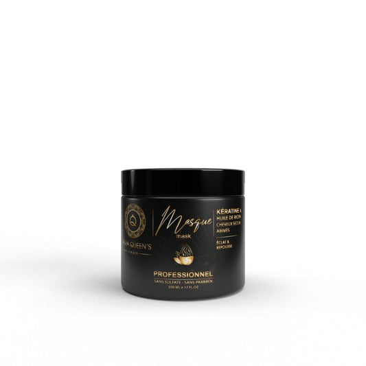 Kera Queen's Masque à la Kératine et à lhuile de ricin (500ml - BEAUTEPRICE Kera Queen's Masque à la Kératine et à lhuile de ricin (500ml masque capillaire - KERA QUEEN'S - BEAUTEPRICE