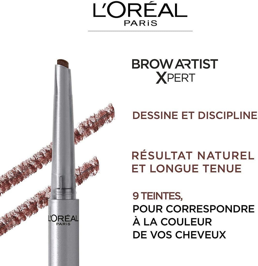 L'Oréal Brow Artist Xpert Crayon à Sourcils Cool brunette 107 - BEAUTEPRICE L'Oréal Brow Artist Xpert Crayon à Sourcils Cool brunette 107 - L'Oréal Paris - BEAUTEPRICE
