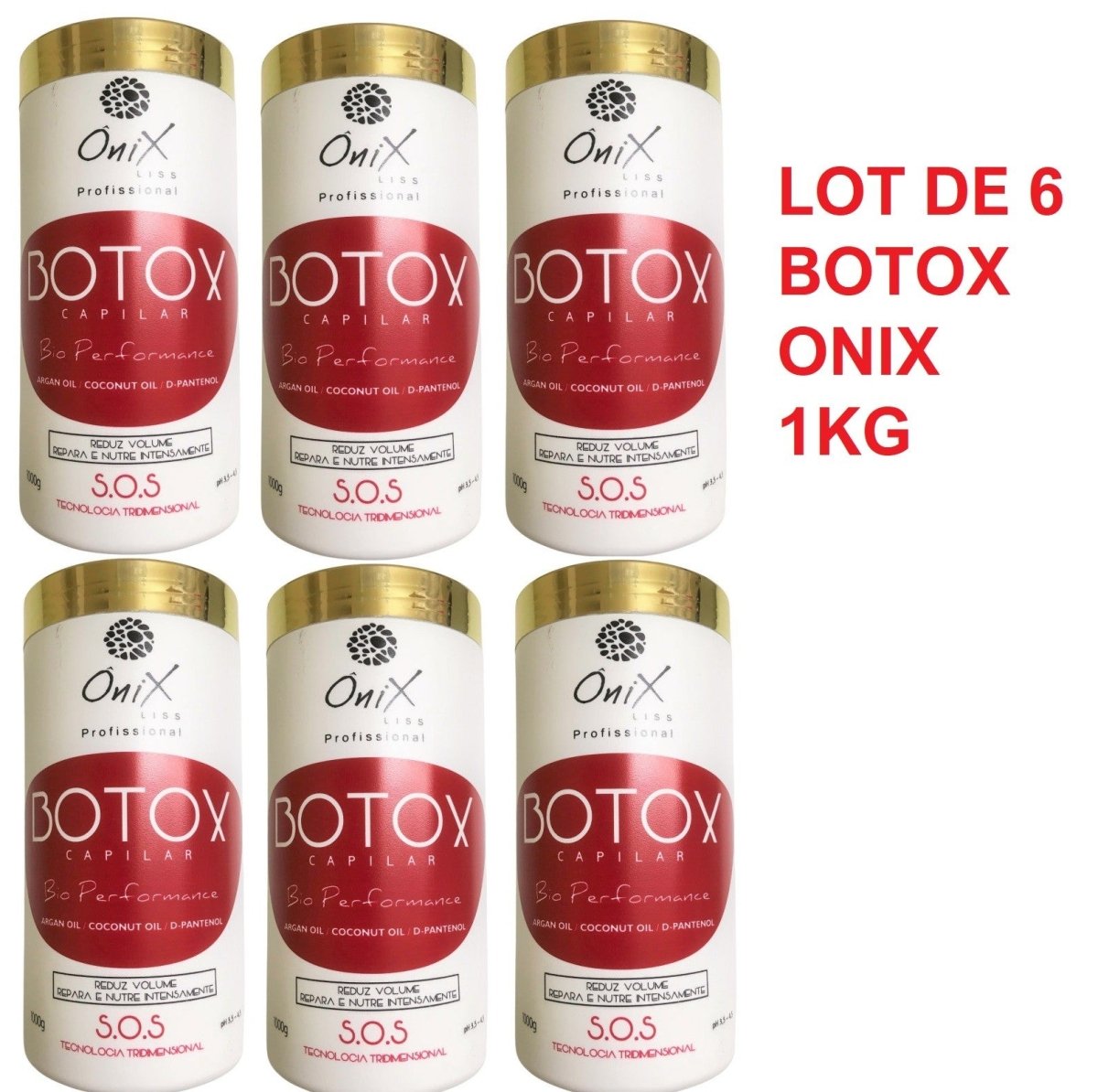 BOTOX CAPILLAIRE ONIX LISS PROFESSIONNEL 1000G