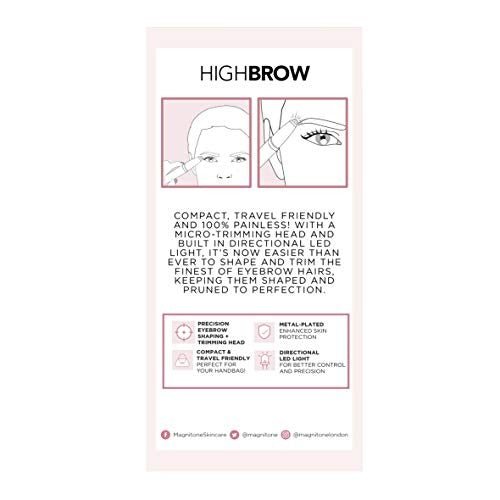 Magnitone London Highbrow Eyebrow Shaping Precision Trimmer - Pink - BEAUTEPRICE Magnitone London Highbrow Eyebrow Shaping Precision Trimmer - Pink beautypriceboutique BEAUTEPRICE