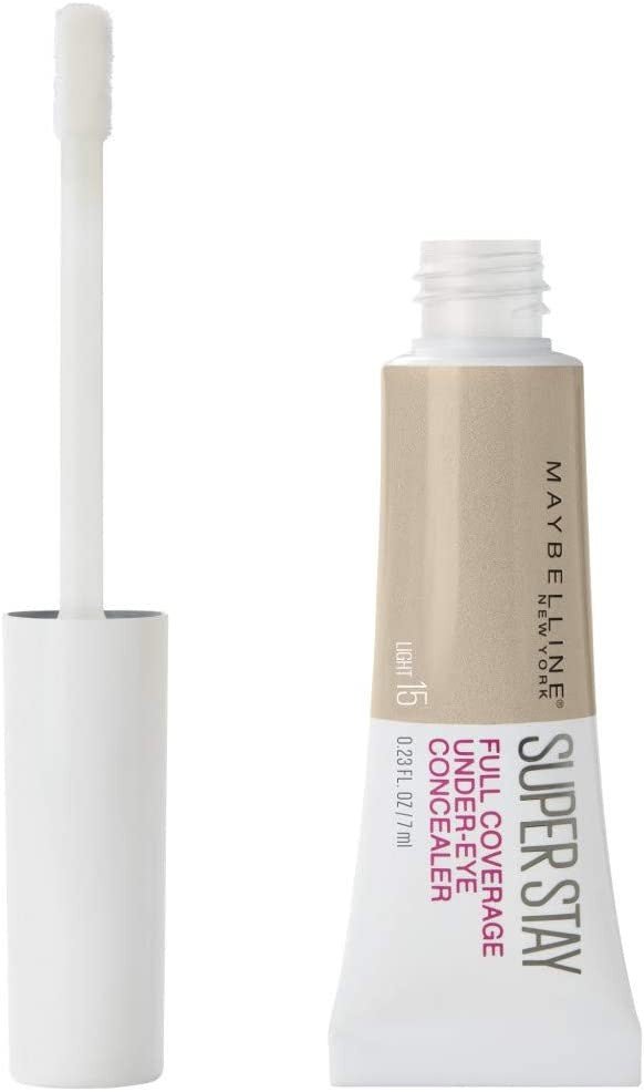 Maybelline New York Superstay 24h Anti-cernes Haute Couvrance 15 Beige - BEAUTEPRICE Maybelline New York Superstay 24h Anti-cernes Haute Couvrance 15 Beige - Gemey Maybelline - BEAUTEPRICE