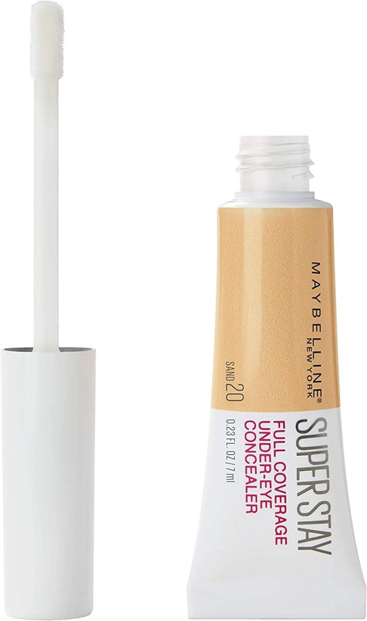 Maybelline New York Superstay 24h Anti-cernes Haute Couvrance 20 Sable - BEAUTEPRICE Maybelline New York Superstay 24h Anti-cernes Haute Couvrance 20 Sable - Gemey Maybelline - BEAUTEPRICE