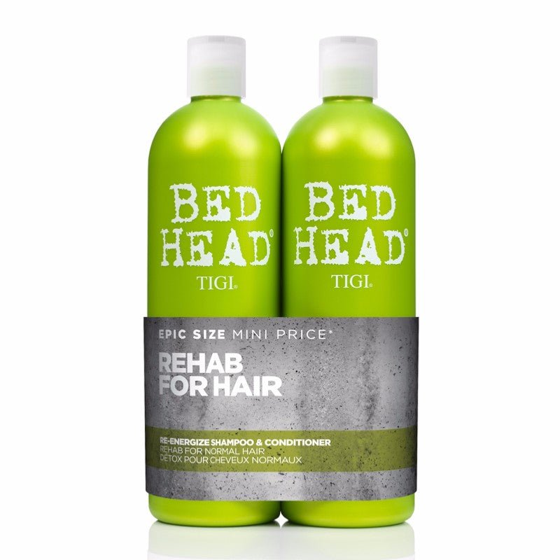 Pack Re-Energize Shampoing 750ml+Conditioner 750ml-TIGI - BEAUTEPRICE Pack Re-Energize Shampoing 750ml+Conditioner 750ml-TIGI Tigi BEAUTEPRICE