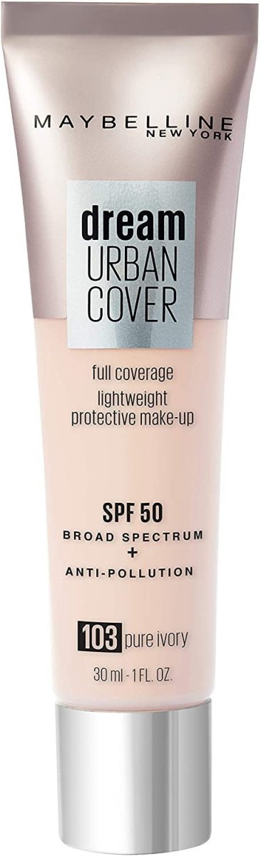 Perfecteur de Teint - Protection Anti-UV & Anti-Pollution - Dream Urban Cover - Teinte : Ivoire Rosé (103) - 30 ml - BEAUTEPRICE Perfecteur de Teint - Protection Anti-UV & Anti-Pollution - Dream Urban Cover - Teinte : Ivoire Rosé (103) - 30 ml - Gemey Maybelline - BEAUTEPRICE