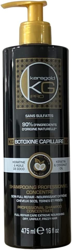 SHAMPOING BOTOXINE KERATINE & PROTÉINE DE SOIE