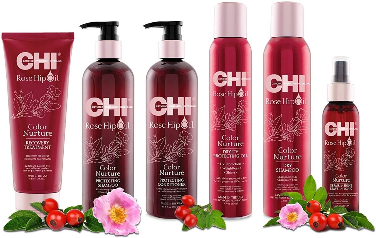 Shampoing Rose Hip Oil 759ml-CHI - BEAUTEPRICE Shampoing Rose Hip Oil 759ml-CHI CHI BEAUTEPRICE